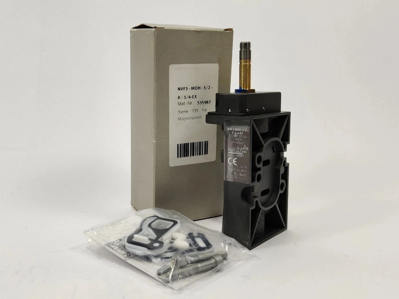 For*-Original New Industrial  Solenoid Valve NVF3-MOH-5/2-K-1/4-EX 535987/.