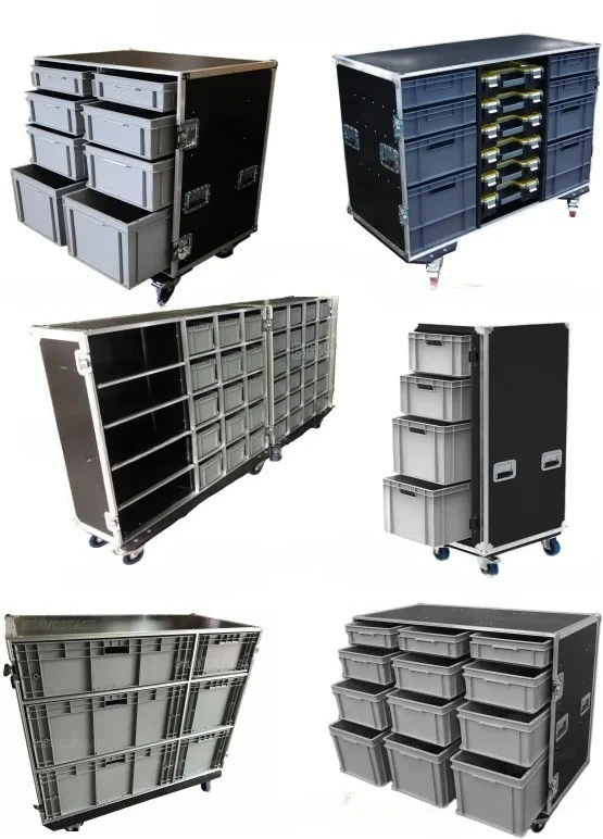 Custom-made road cases in any size High-quality flight cases and