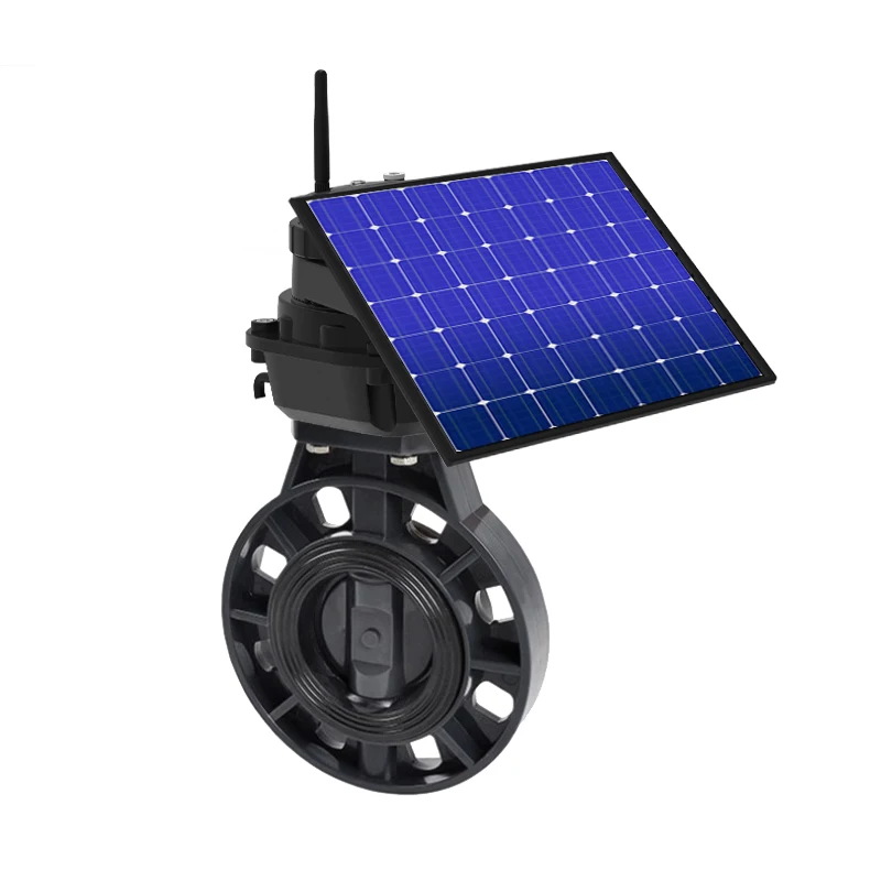 

Solar Timer Gate 12V Actuator Dn50 Control Valve With Actuator Globe Actuated Concentric Butterfly Valve