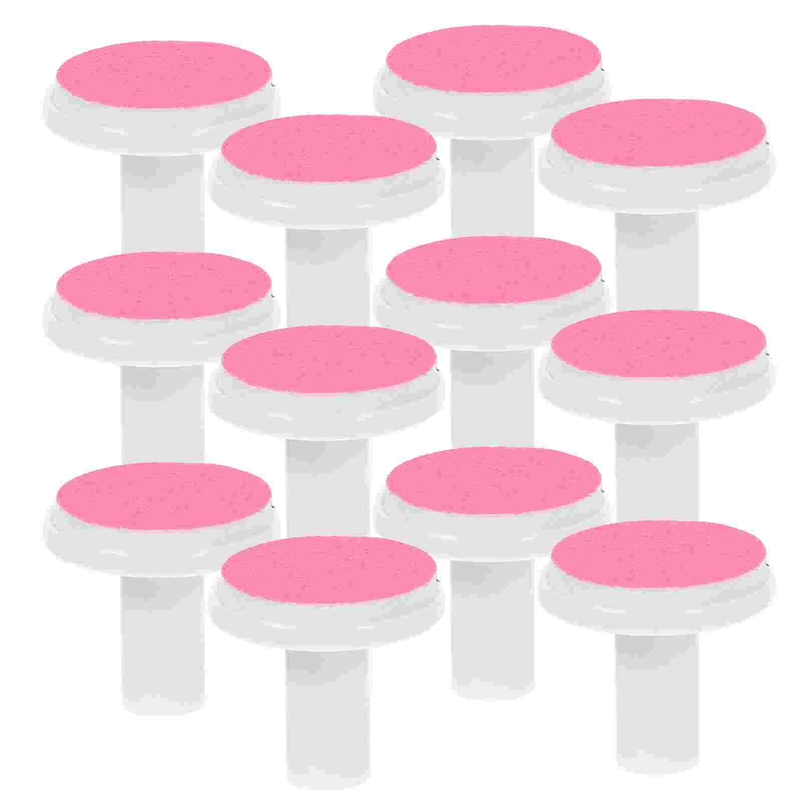 

12 Pcs Spare Grinding Head Accessories for Electric Baby Nail Polisher Pad Trimmer Heads File Part Sandpaper Supplies Toddler