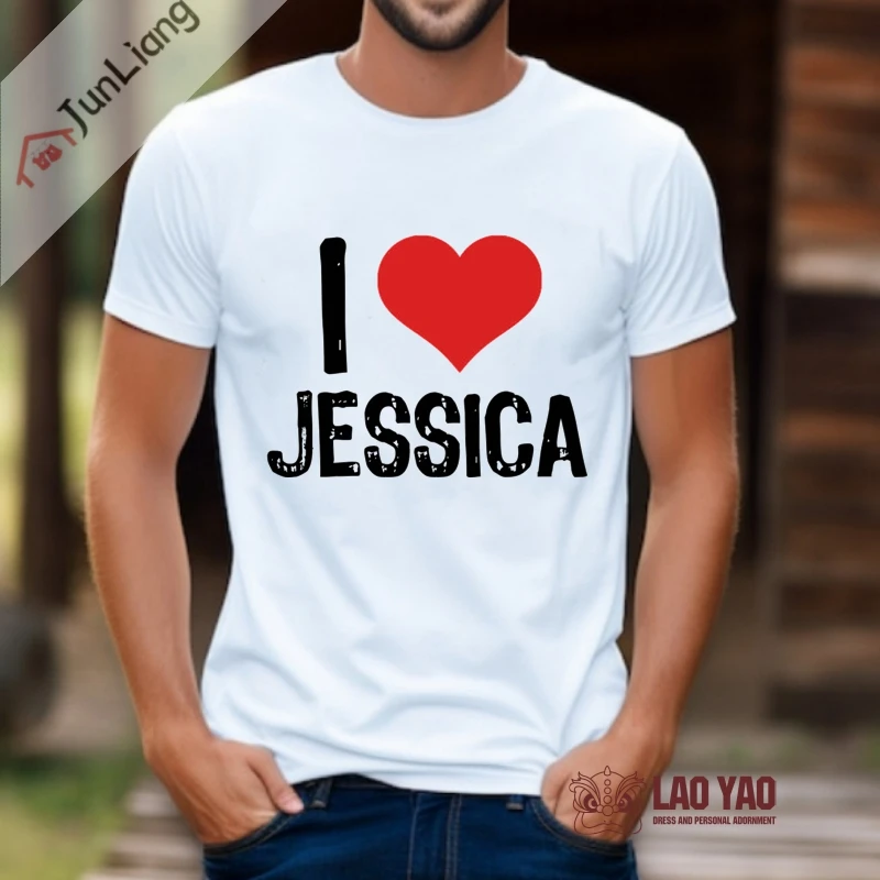 Jessica Alba Harajuku Fashion Women T-shirts for Men Actress Goth Woman Clothing Top Y2k Clothes Shirt Blouse 2023 Aesthetic