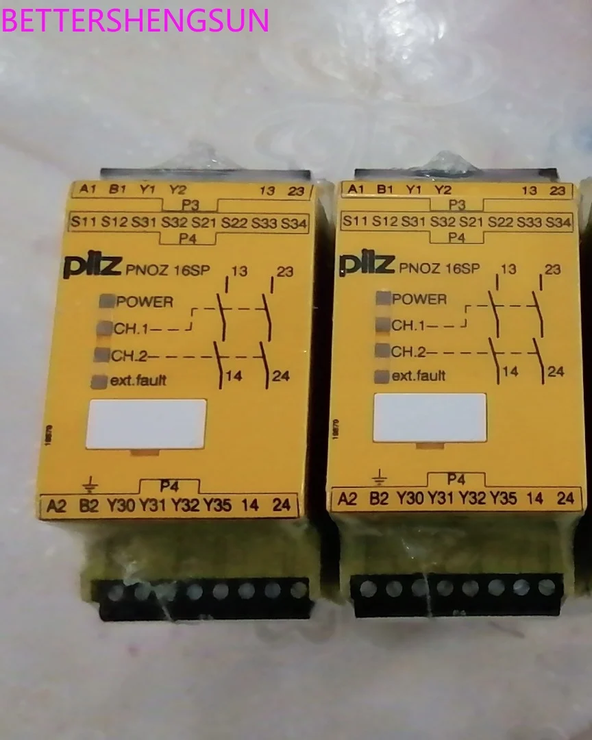 777070 Original safety relay PNOZ 16SP 24VAC 24VDC 2n/o