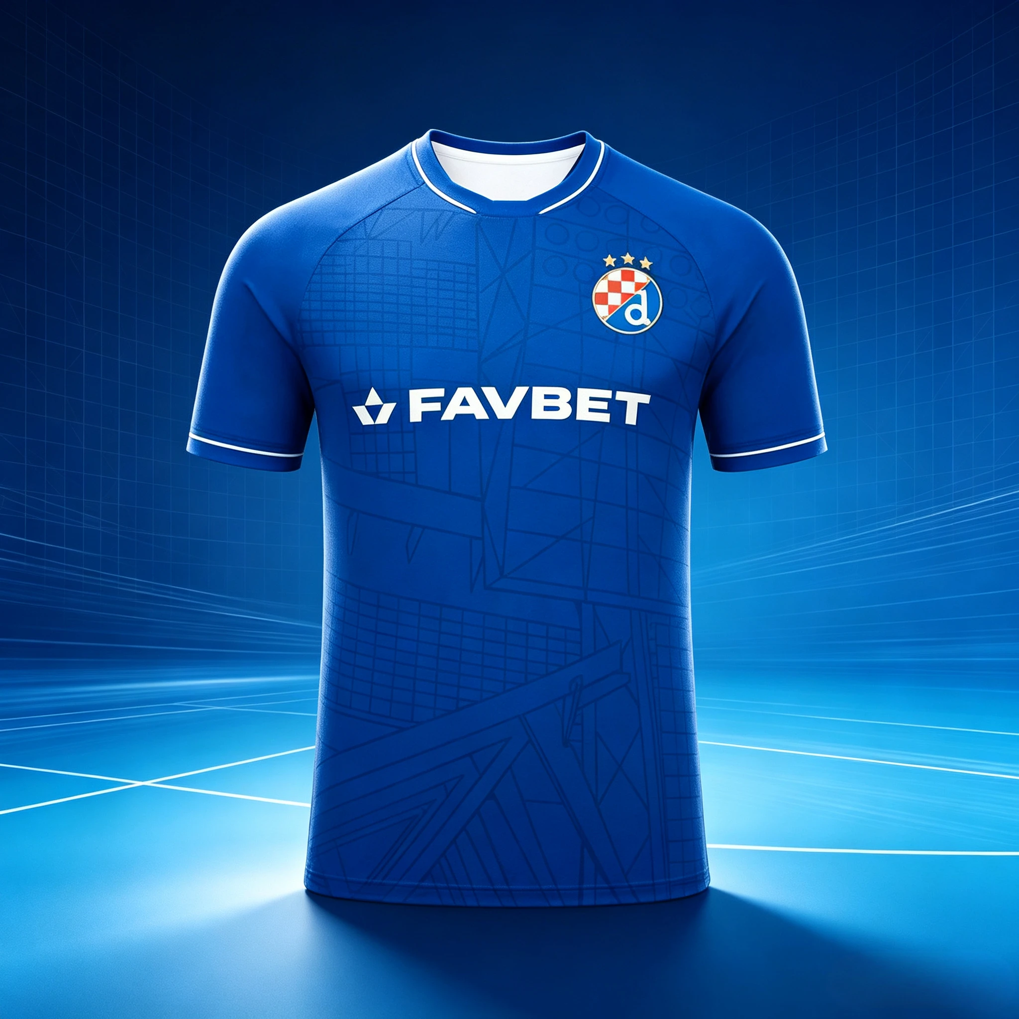2026-27 New Dinamo Zagreb Men Football Jersey 3D Print Y2K Oversized Family Casual T-shirt Suitable for Daily and Training Wear
