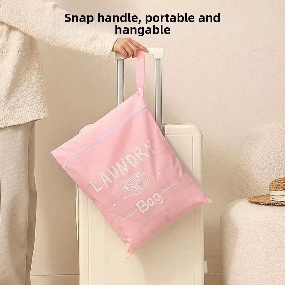Portable Dirty Clothes Storage Bag Oxford Waterproof Storage Pouch For Swimming Fitness Beach Clothing Underwear Organizer Bag