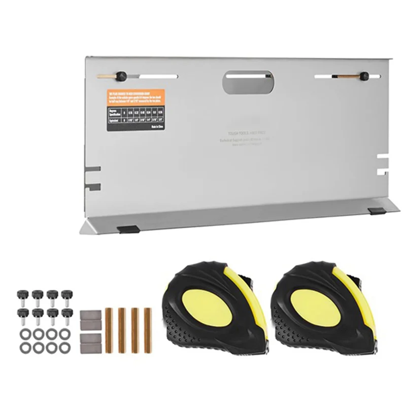 Toe Plates With 2 Measuring Tapes Wheel Alignment Tool Toe Angle Measurement Tool Plate Alignment Tools