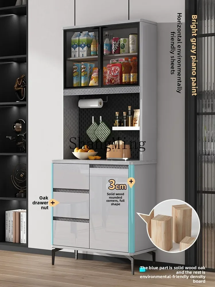 ZYY Premium Home Kitchen Living Room Water Bar Storage Cabinet Modern Simple Shelf