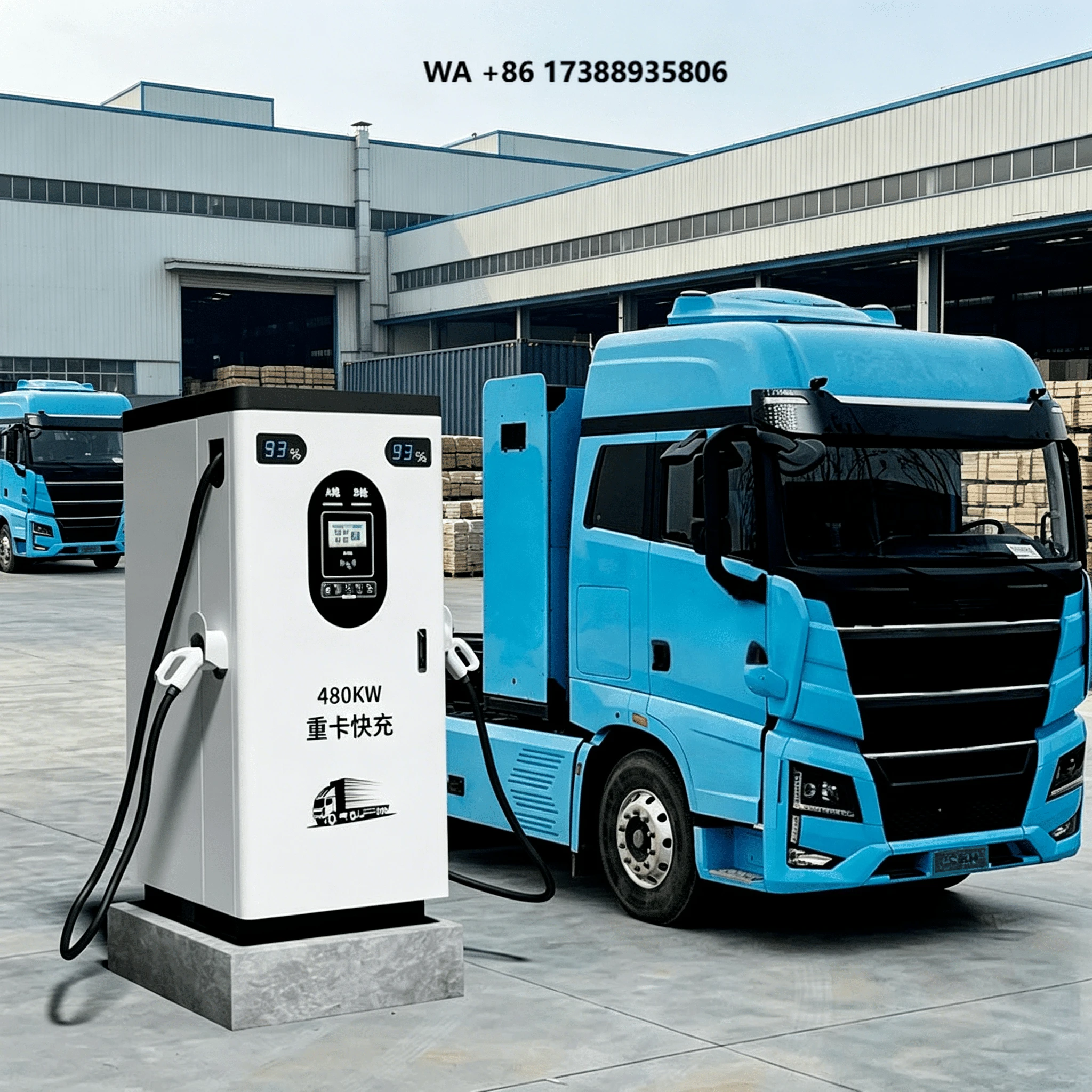 High Power 40KW DC Fast EV Charger CCS2 with OCPP RFID Smart Control IP55 Floor Mounted Design for Commercial Charging Stations