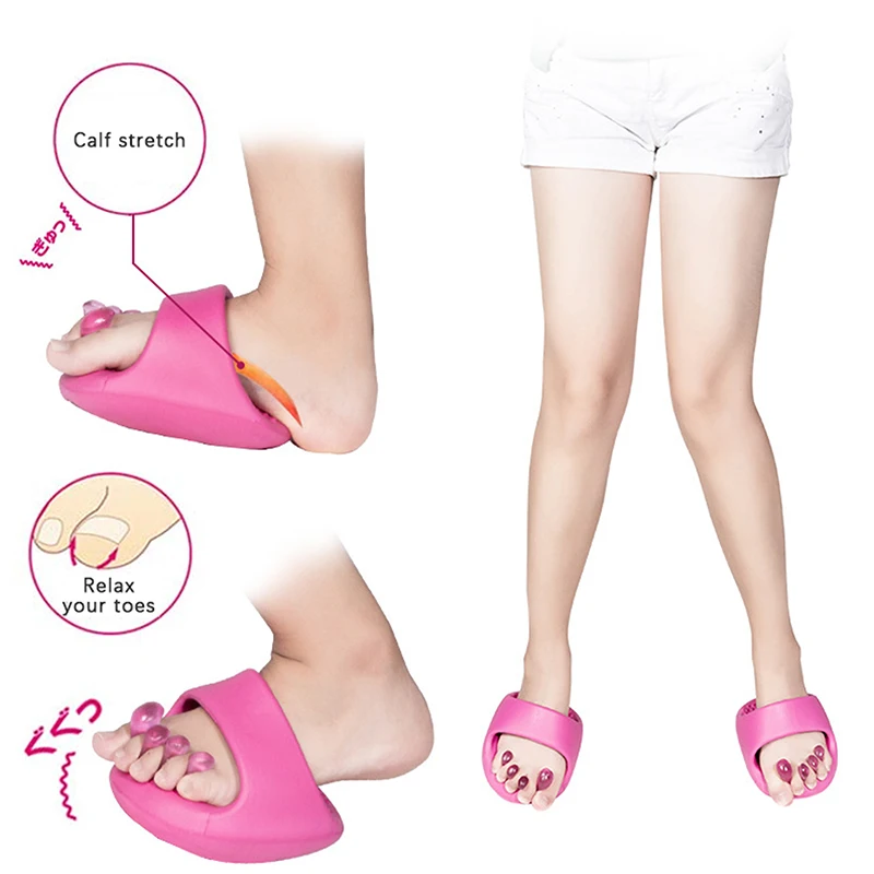 Arch Support For Plantar Fasciitis Internal and external figure eight slimming slippers O-shaped leg correction insole corrector