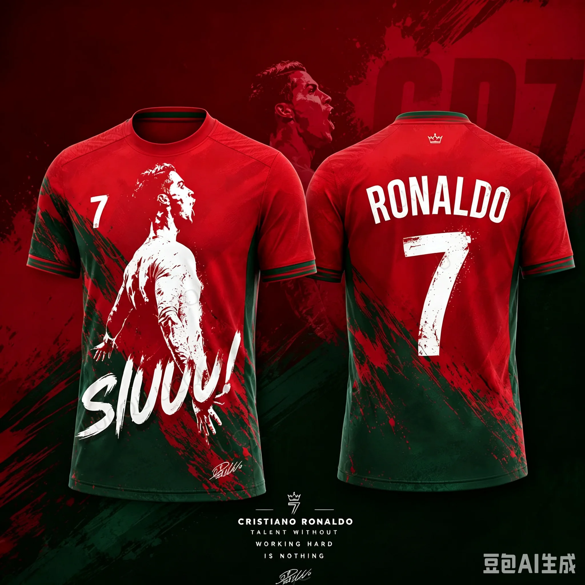 Legend Athlete Retirement Commemorative Print Soccer Jersey Quick Dry Men Sports Short Sleeve Shirt