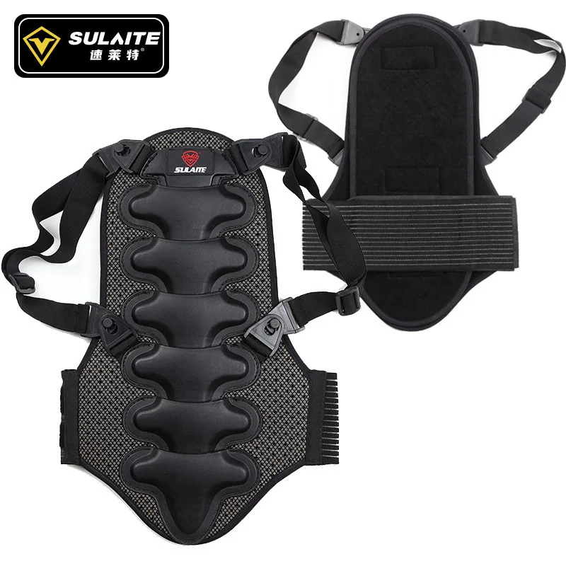 Motorcycle Detachable Thick EVA Protective Back Pad Moto Riding Mountain Biking Roller Skating Skiing Armor ThickFall Protection