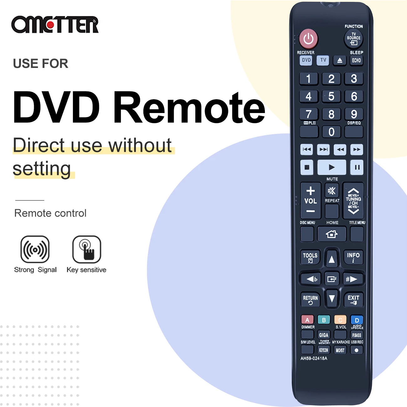 New AH59-02418A Remote Control Fit For Samsung Home Theater System HT-E450K HT-E550K/ZD E453K HT-E453HK HT-E445K