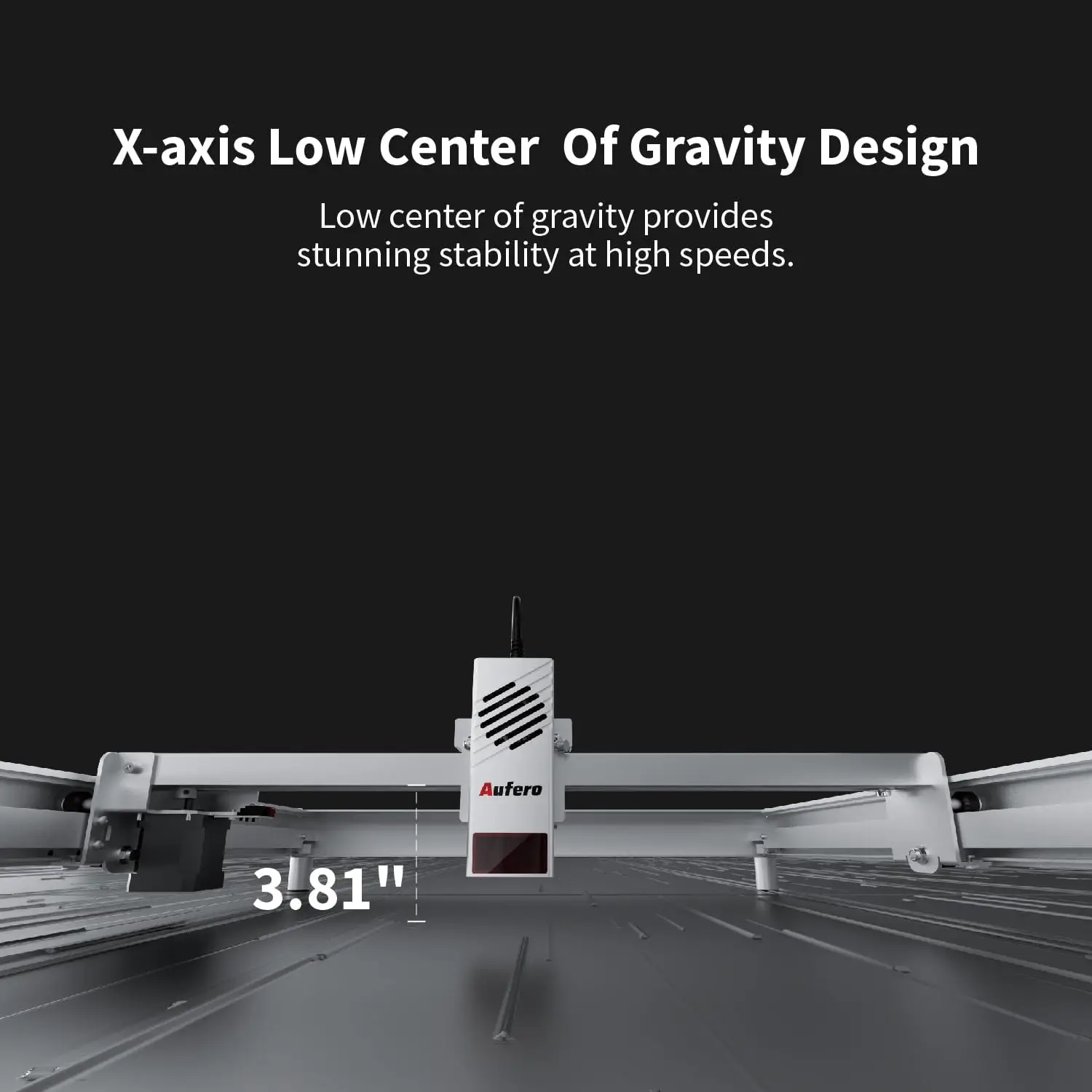 Aufero Laser gravur maschine 10w Ausgangs laser gravur maschine mit App-Steuerung Laser gra vierer und Schneide maschine für Holz,