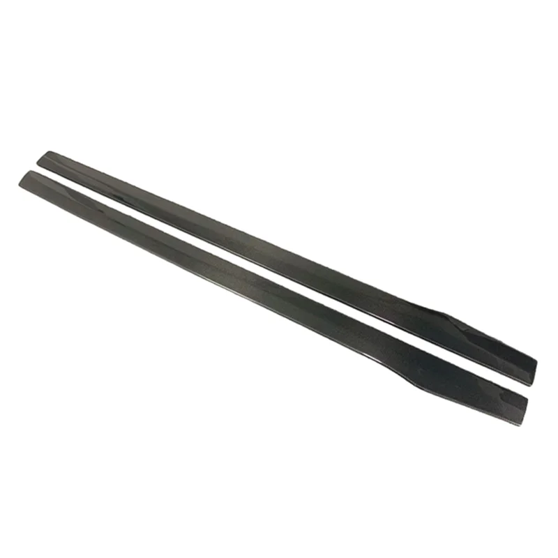 

ICOOH Style BodyKit Carbon Fiber Fibre Side Skirt Extention Panel Lip For Benz C Class W205 2015-2021