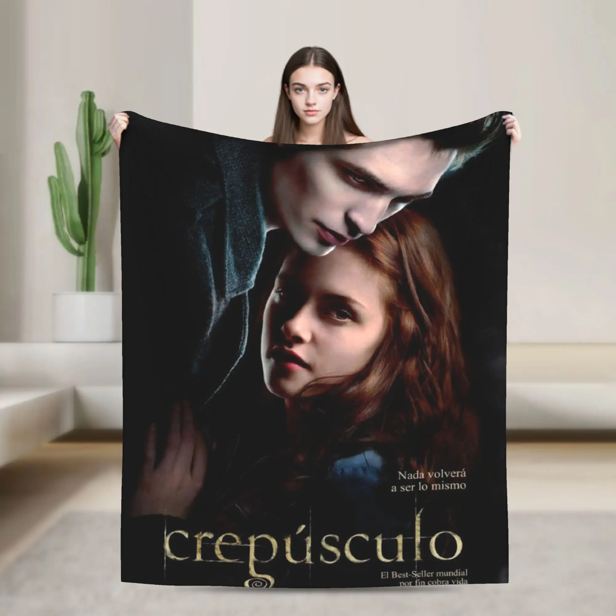 Super Soft Blanket Decorative The Twilight Edward Bella  Bedding Throws  Flannel Bedspread For Couch Chair Fluffy Sofa Bed Cover