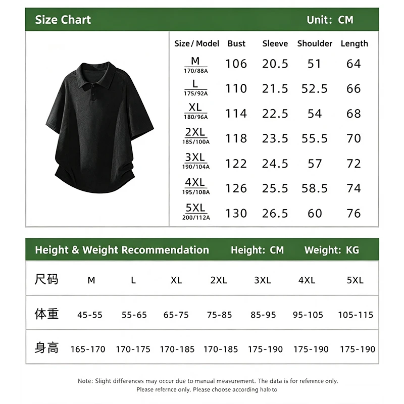 Herren Oversized Polo Kurzarm-Oberteil mit Wabenstruktur, Reverskragen für Freizeit, Pendeln und Alltag – Detail 2