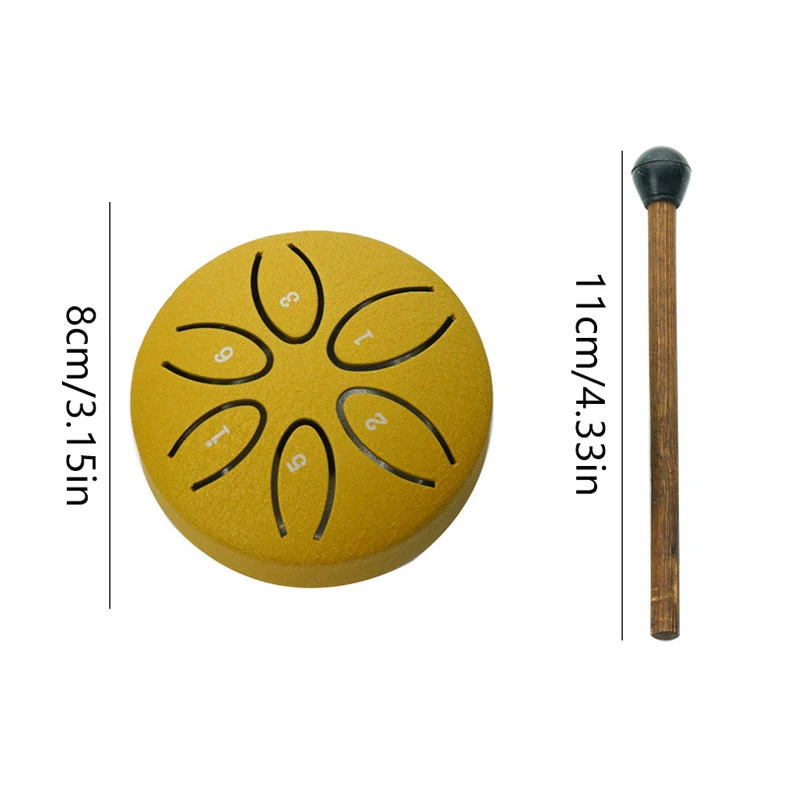 Rain Drum Rain Drum For Outside When It Rains Rain Drum For Outside Garden Chakra Drum Chakra Drum For Rain Outdoor 6 Note