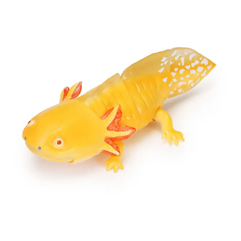 بانداي الأصلي غاشابون السمندر الشكل Axolotl نموذج علم الأحياء تمثال نموذج جمع تزيين لعبة مكتب للبالغين #4