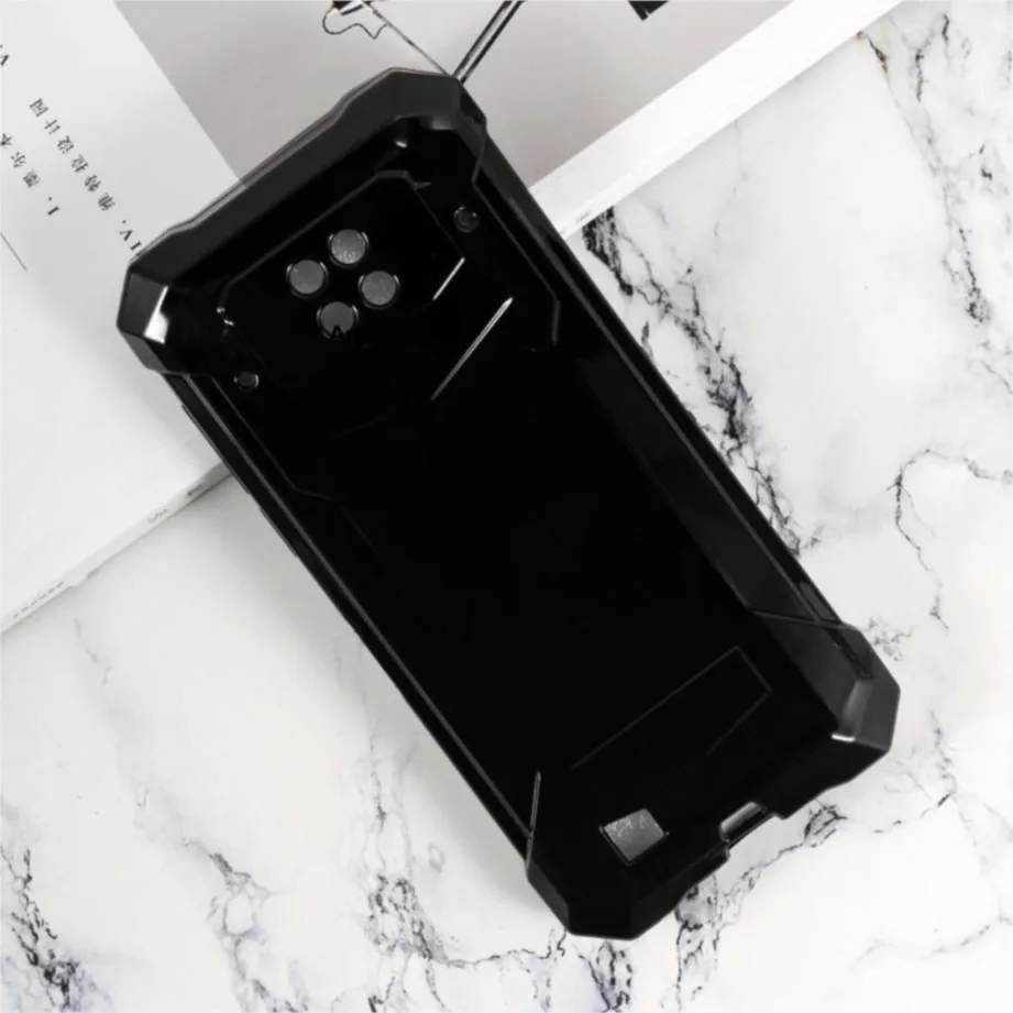 Guarda para doogee s88 pro caso macio tpu volta protetora coque escudo fundas capa fosco silicone capa protetor escudo