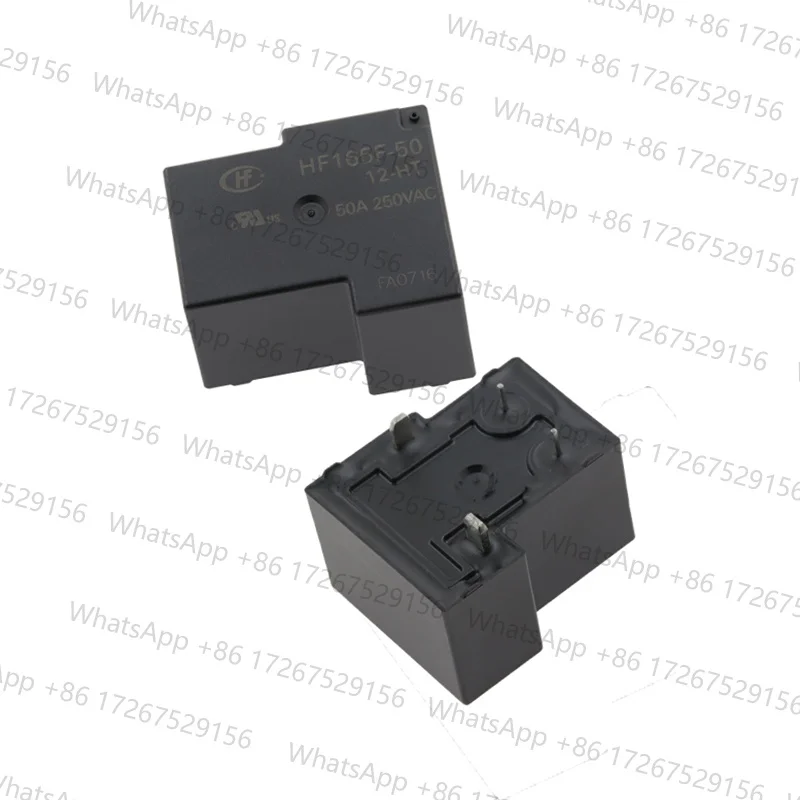 Applicable toHOT NEW relay HF165F-50-12-HT HF165F 50 12 HT HF165F5012HT High power relay 12VDC DC12V 12V 50A 250VAC 4PIN