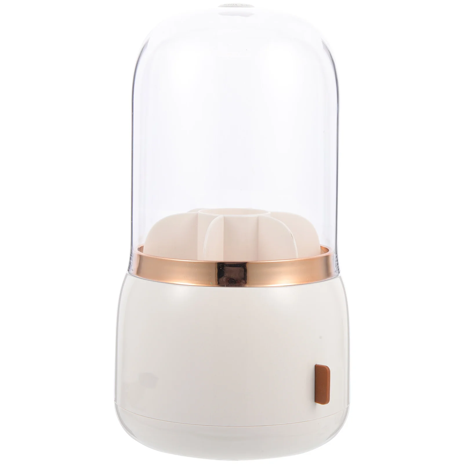 

Rotating Brush Container Covered Makeup Brush Bucket Desktop Pen Holder Makeup Organizer for Office Study