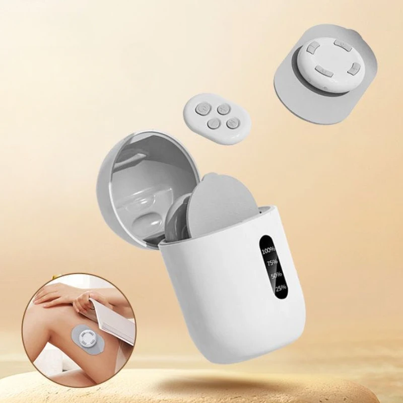 

Портативный интеллектуальный массажер-пластырь для шеи и плеч, многофункциональный массажер для расслабления фасций