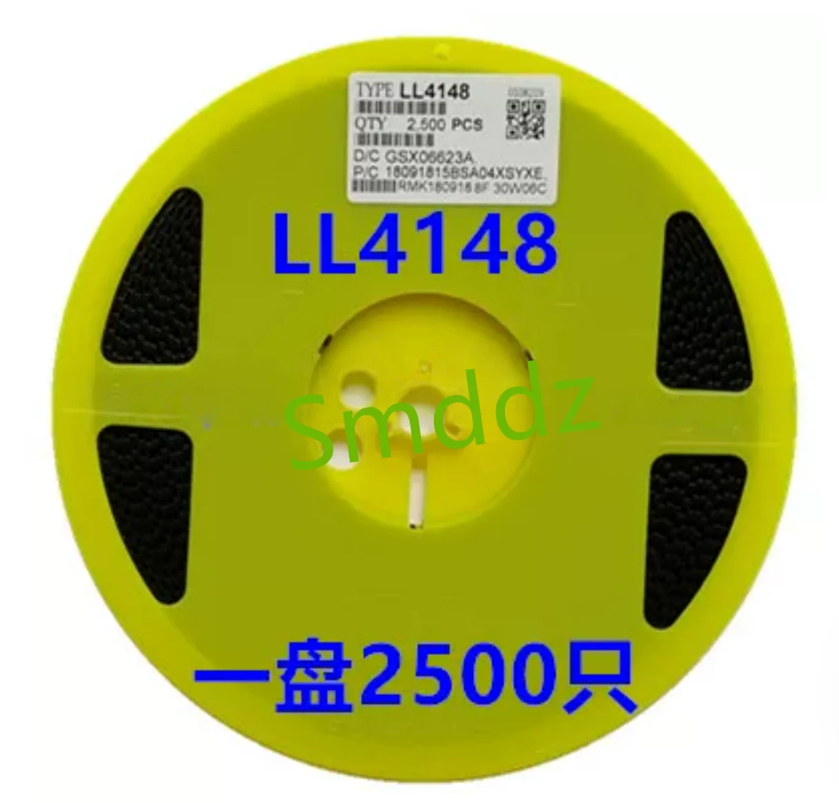 500 pieces, SMT switch diode,   LL4148  /   1N4148  /   SMT LL34 1206 cylindrical