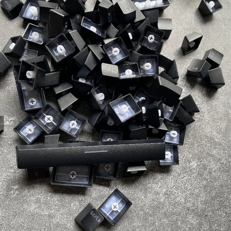 ABS mechanical keyboard keycap light transmission 108/104/87 supplementary key 7 characters