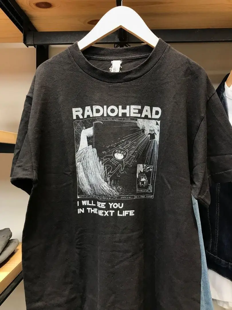 Radiohead Shirt, Radiohead Cotton Black Unisex T-shirt S-5XL VN3499