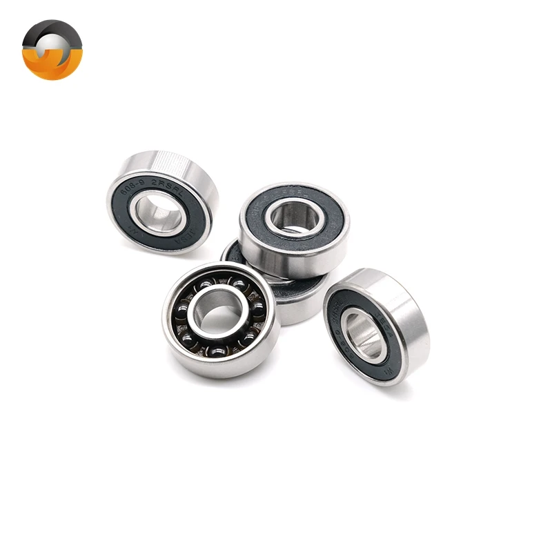 S608RS Hybrid Ceramic Si3N4 Ball Bearing 8x22x7 mm 8PCS Bicycle Bottom Brackets & Spares Rear wheel 608 RS 2RS Ball Bearings