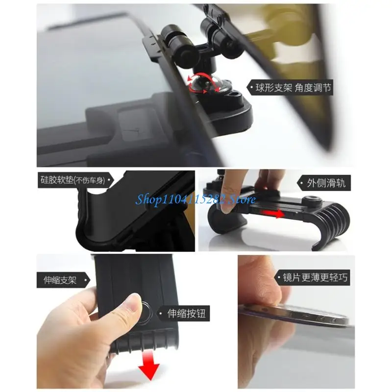 Bend Molded Defense Split Advisor For Car Driving Against Frown