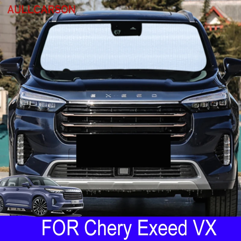 For Chery Exeed VX 2022 2023 Sunshades UV Protection Curtain Sun Shade Film Visor Front Windshield Cover Protector Accessories