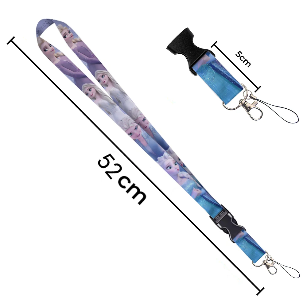 Disney Minnie Mouse Keychain for Keys ID Badge Horizontal Holder Card Neck Strap Keychain Lariat Phone Strap Jewelry view 5