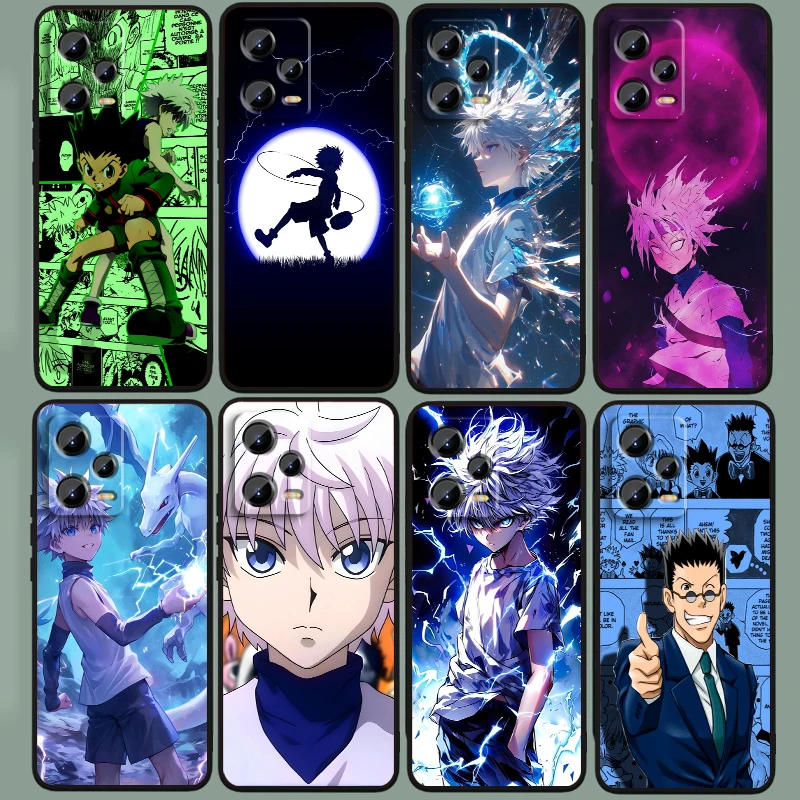 

Hunter X Hunter Cool Anime For Xiaomi Redmi Note 13 12R 12 12S Turbo 11 11T 11S 10 10S Pro Plus 5G Black Cover Phone Case