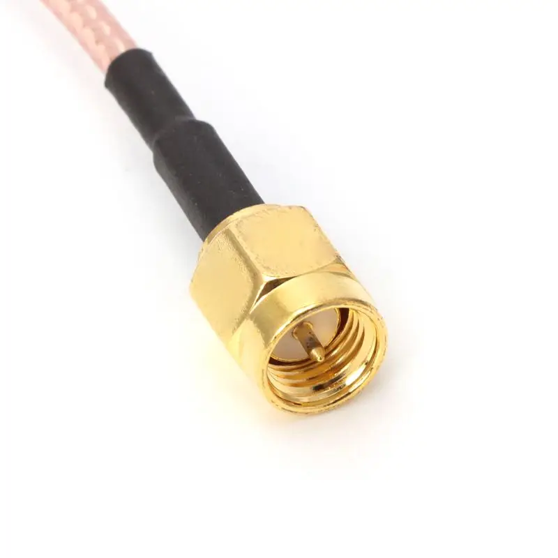 Straight TS9 Female To SMA Male Plug RG316 Coaxial Pigtail Cable Assembly Dropship