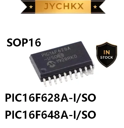 5PCS--PIC16F628A-I/SO-PIC16F648A-I/SO-SOP18-8-bit-Flash-Microcontroller-MCU-20MHz-3.0-5.5V-Embedded-Control-Chip