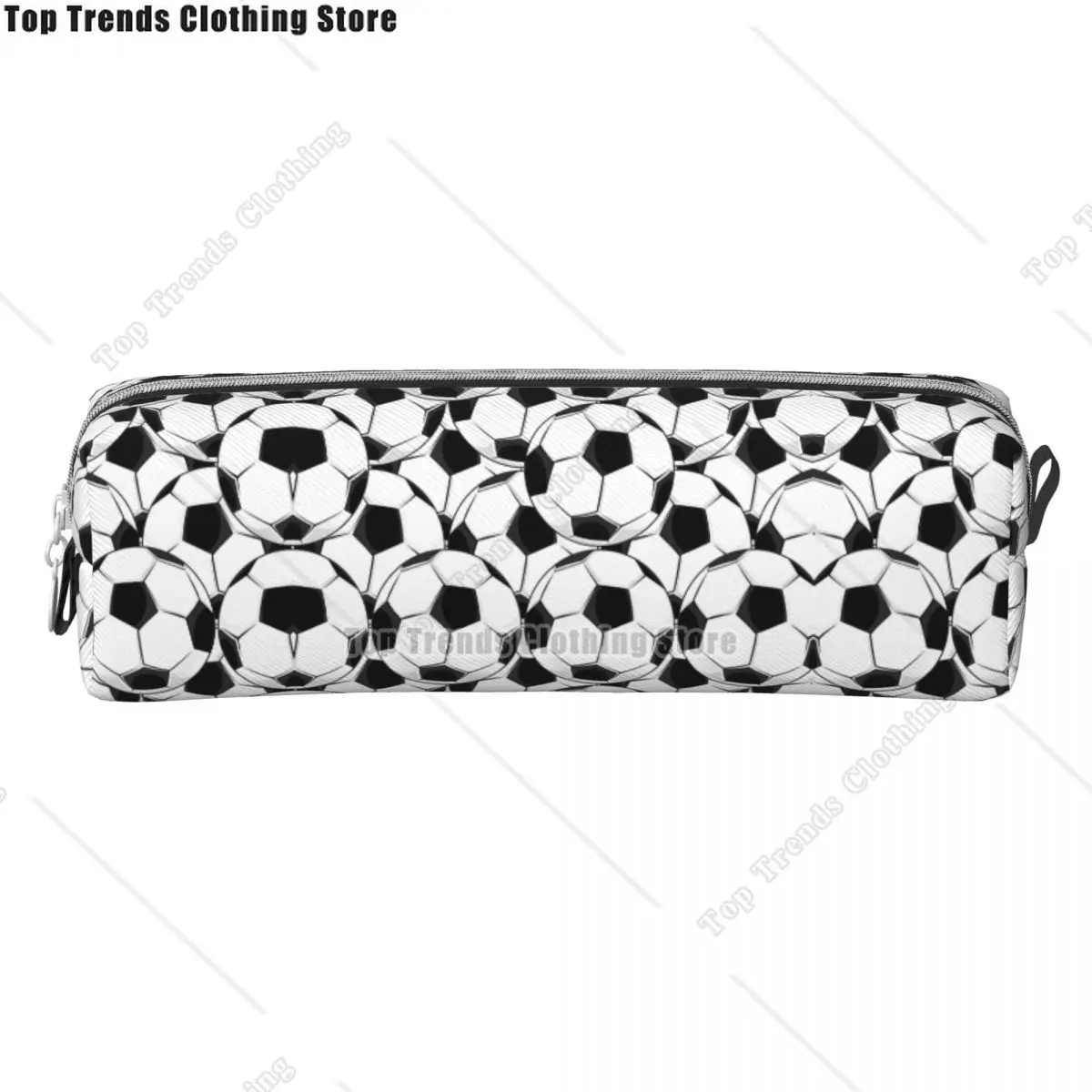 Football Balls Sports Pencil Case Cool Girls Boys Cute Pencil Box Custom Back To School Pencil Cases Stationery Birthday Present