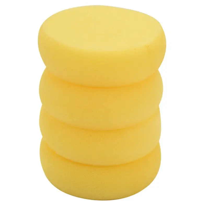 Ingenious-24X Round Paint Foam Sponge Brush Various Shaped And Sized, Watercolor Sponges For Painting, Craft