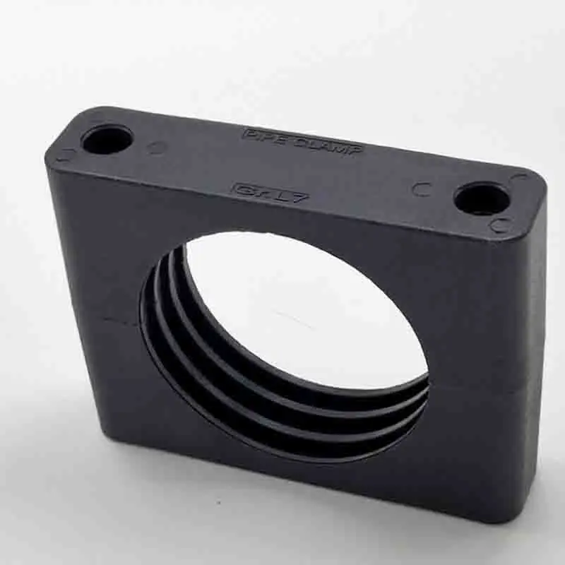 2 قطعة الأنابيب البلاستيكية السوداء مقاطع مزلاج مجموعة متنوعة 6-102 مللي متر قطر أنبوب السحابة المشابك لدعم الأنابيب دون مسامير