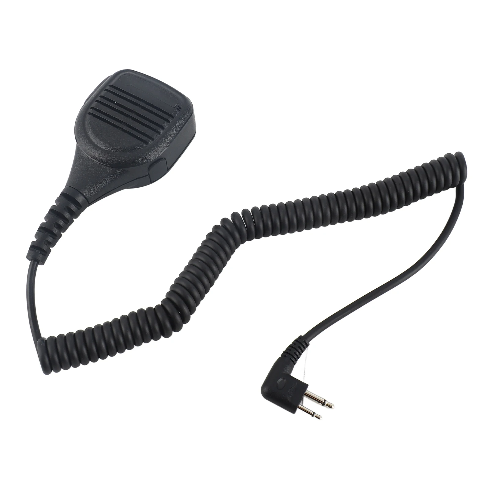 Handmicrofoon Handheld luidsprekermicrofoon 3,5 mm hoofdtelefoonaansluiting Luidsprekermicrofoon Talkie Radio Handmicrofoon met stalen riemclip Handmicrofoon