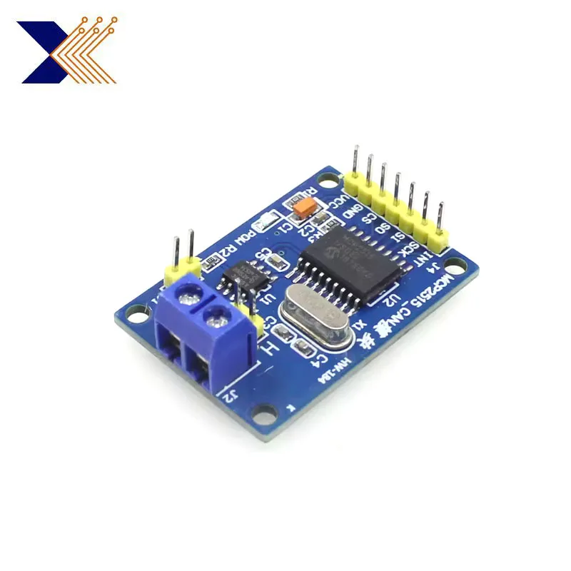 MCP2515 CAN bus module TJA1050 receiver SPI protocol 51 MCU programming routine