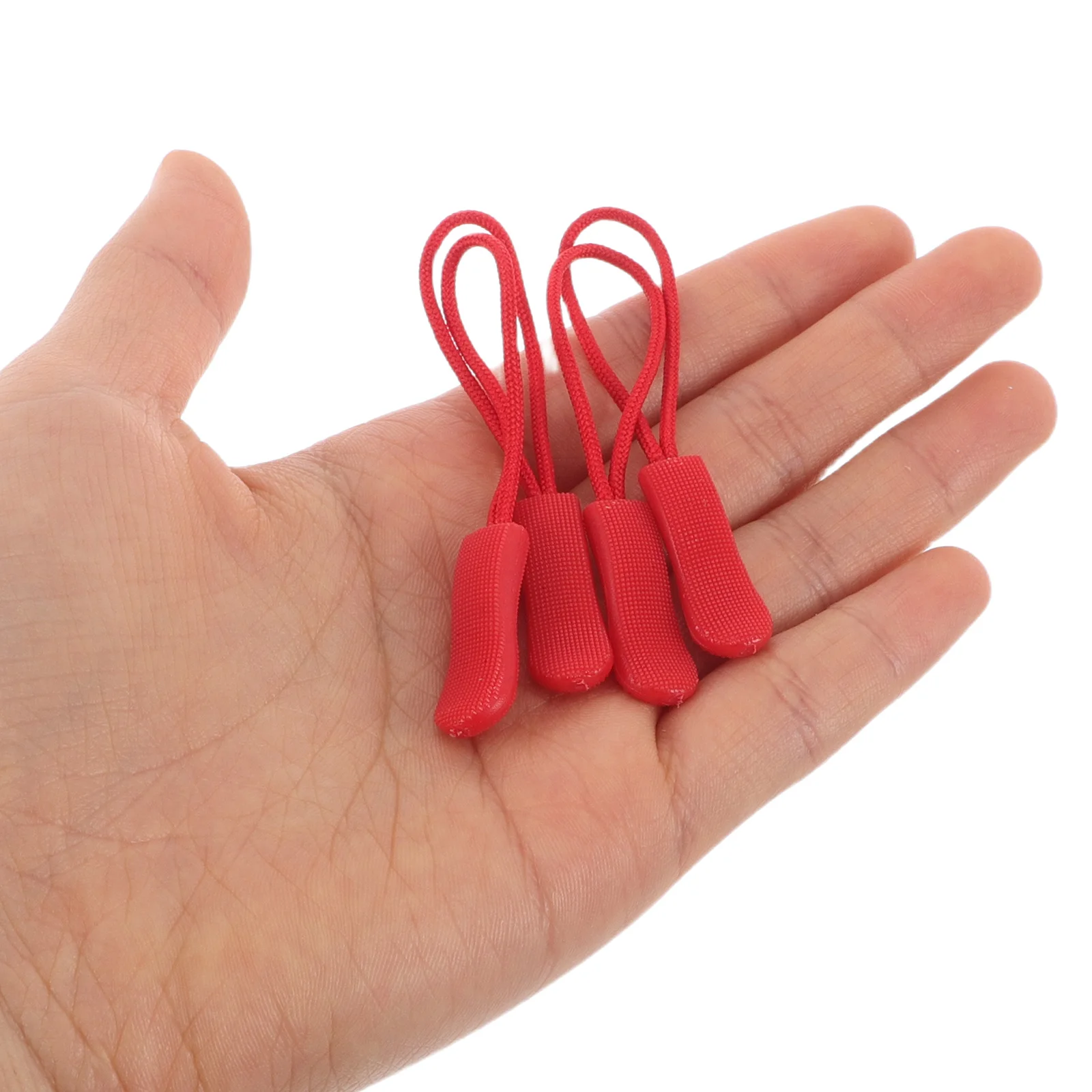 

20Pcs Zipper Pulls for Jackets and Bags Detachable Design Bright Zipper Pull Extensions Replacement Drawstring Cord for Sports