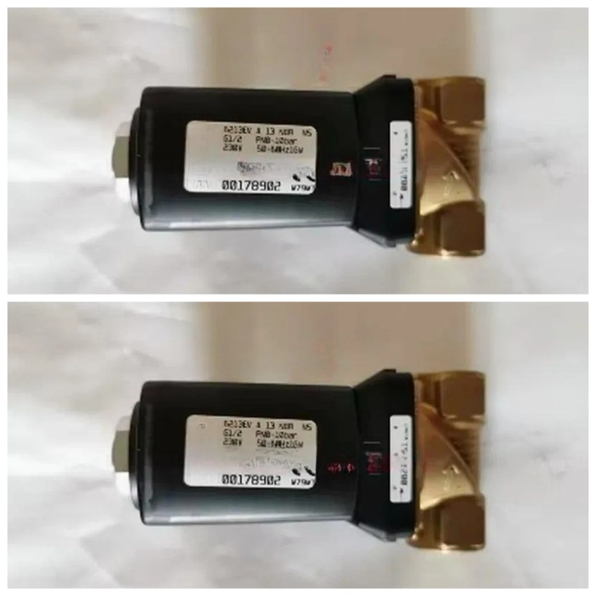 2026 1pcs 6213EV 13 NBR MS G1/2 Water Valve 00178902 230V