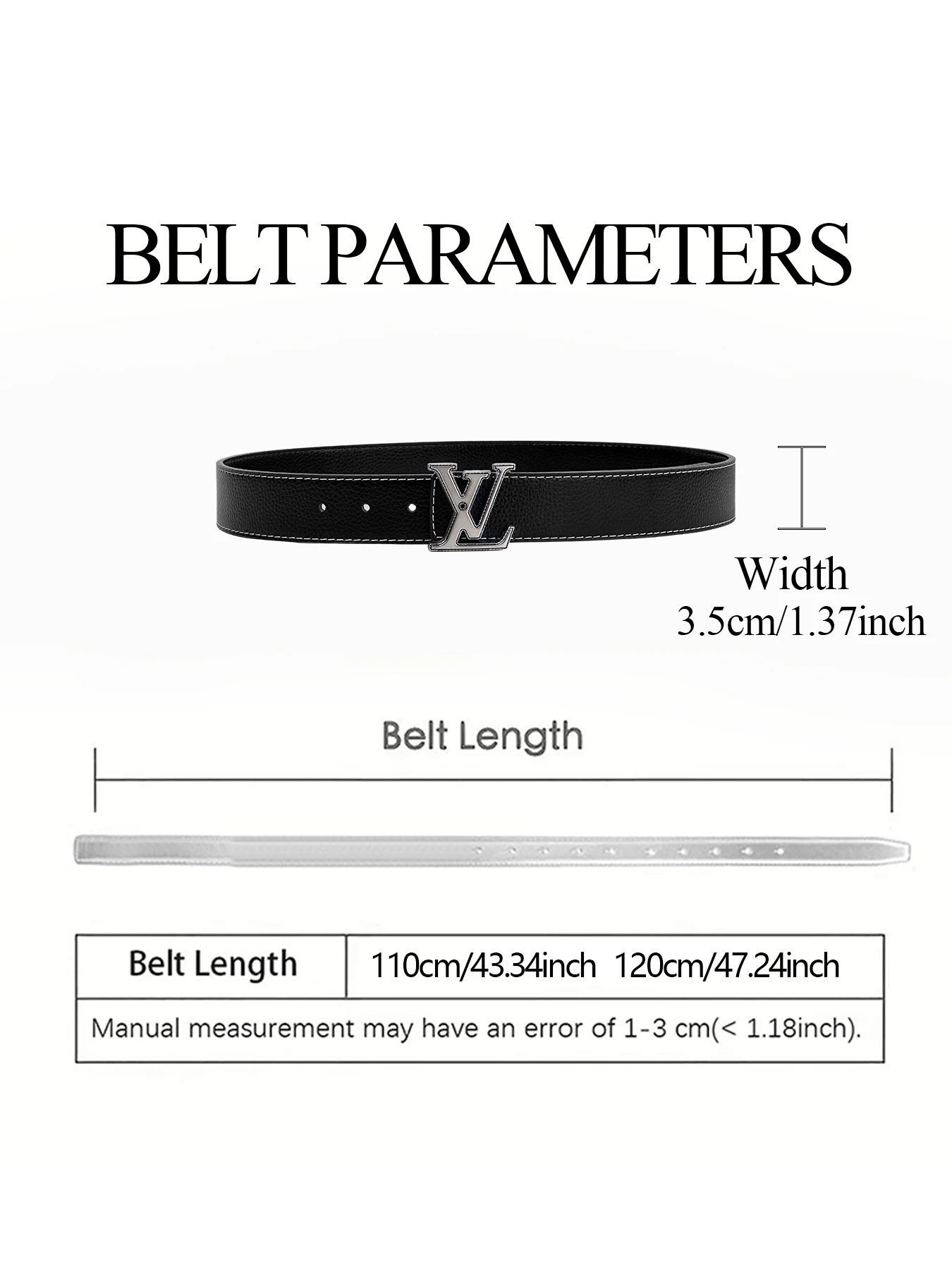 أحزمة رجالية ونسائية بإبزيم كلاسيكي ذهبي، مصنوعة يدويًا من جلد البولي يوريثان، فاخرة وخفيفة وعصرية، متعددة الوظائف، يمكن مطابقة مع wi
