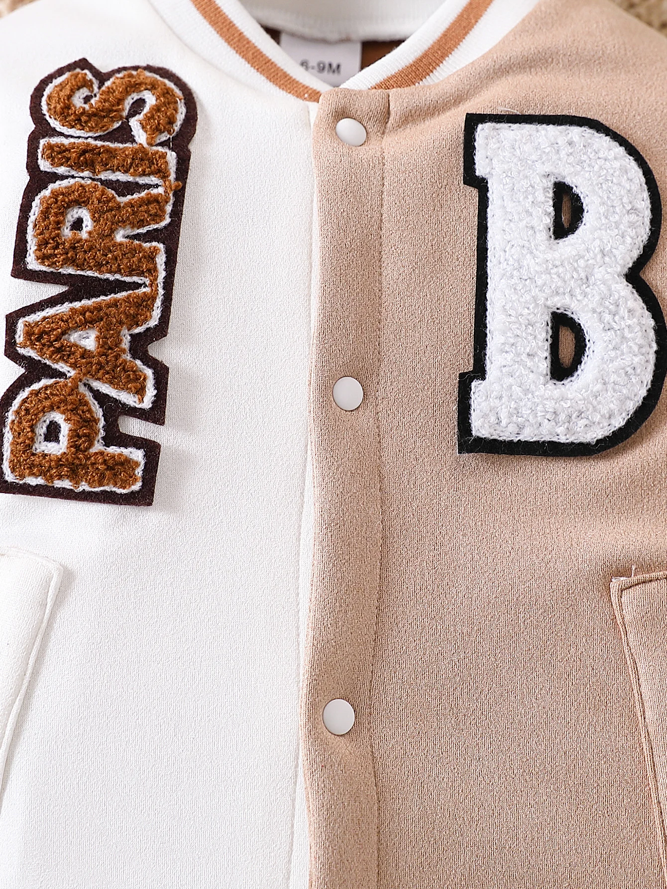 Baby Jungen Wildleder-Overall Herbst Winter Mode Persönlichkeit 3D Buchstaben-Stickerei Trendiges Outfit für Kleinkinder – Detail 4
