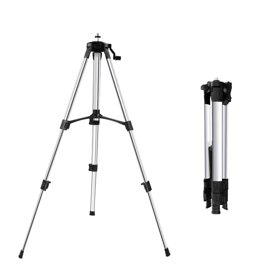 HILDA 1.2M Laser Level Tripod Professional Tripod Suitable for Laser Level Aluminum Tripod with 5/8 Adjustable