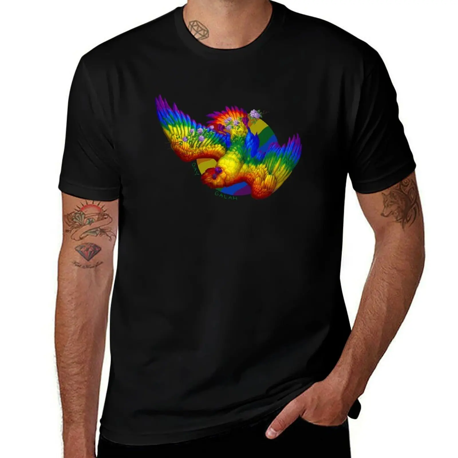 

Gay Galah (with text) T-Shirt vintage clothes shirts graphic tees customs design your own hippie clothes plus size men clothing