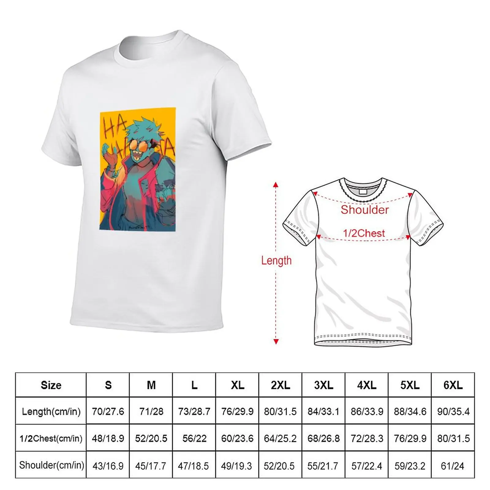 VASH THE STAMPEDE T-Shirt Vintage Print Crew Neck Tee