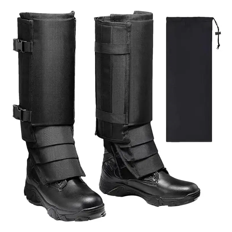 Snake Leg Guards Breathable Waterproof Anti-Snake Gaiters Hunting Chaps Snake Bite Protection Snake Proof Chaps Adjustable