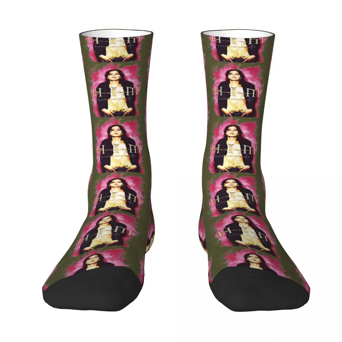 Him Band VV H I M - Him Ville Valo Razorblade Romance Smoke Adult Socks,Unisex socks,men Socks women Socks