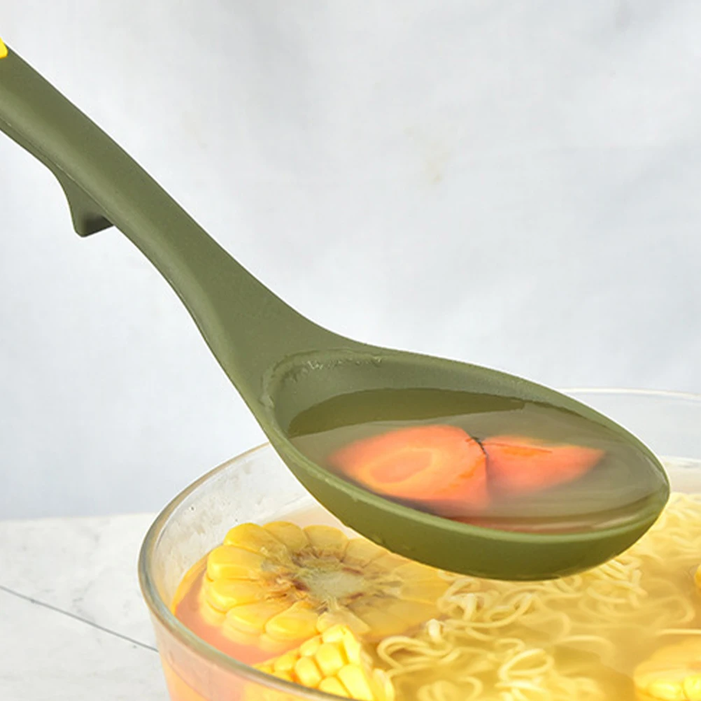 

1Set Silicone Fork Spoon Set Heat-Resistant Non-Stick Kitchen Tools Ergonomic Design for Pasta Salad Cooking Silicone Fork